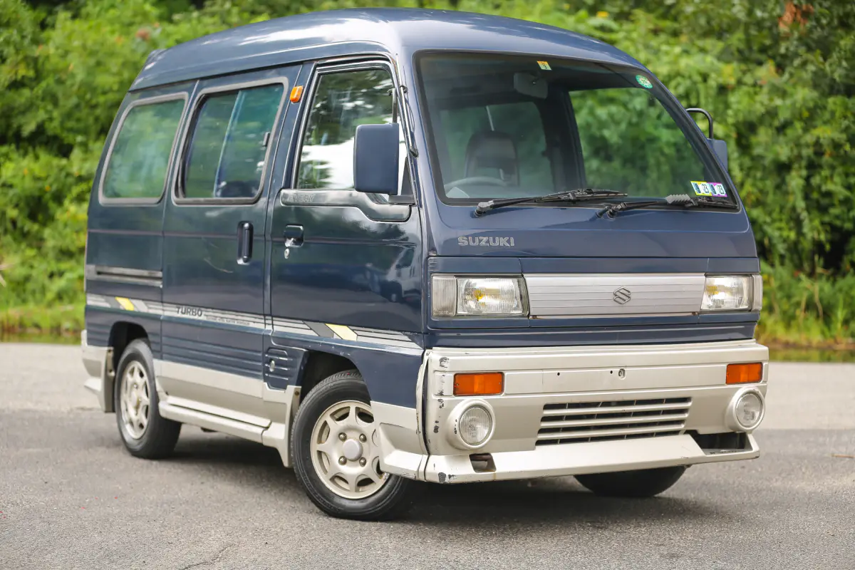 1989 Suzuki Every Turbo, a Kei Van, for sale at Street Legal Mini Trucks in Philadelphia, PA (photo 1 of 20)