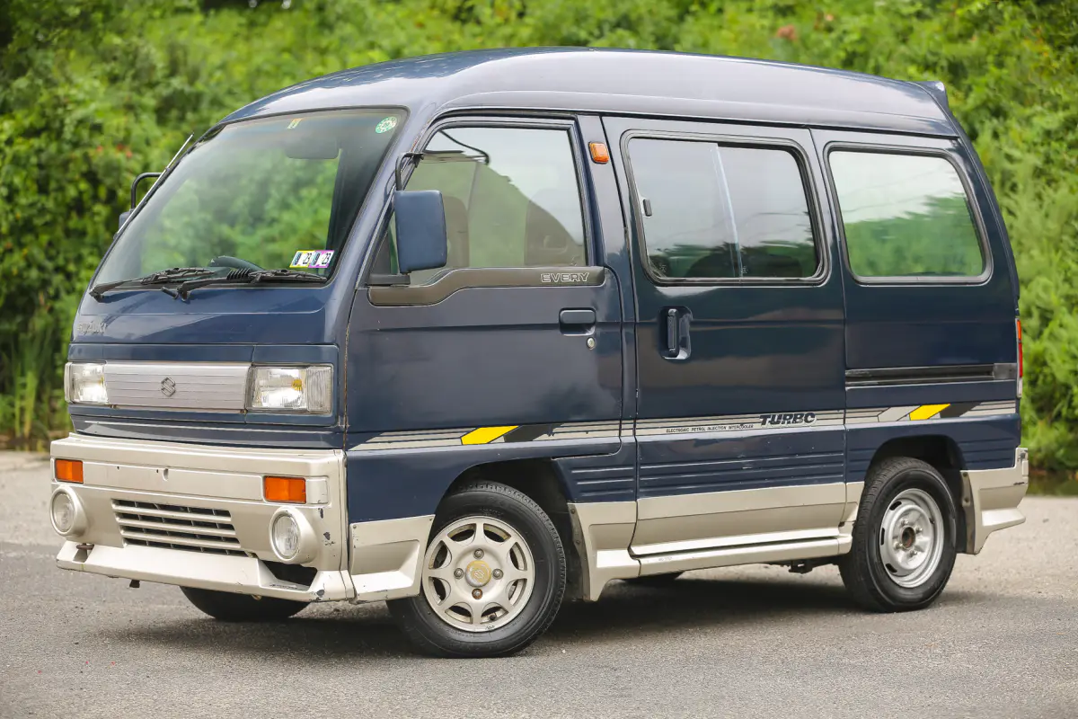 1989 Suzuki Every Turbo, a Kei Van, for sale at Street Legal Mini Trucks in Philadelphia, PA (photo 2 of 20)