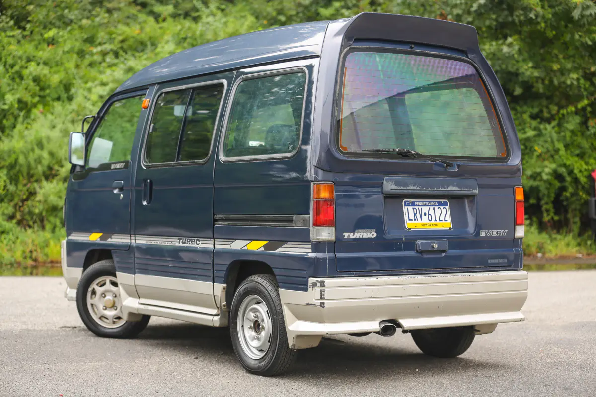 1989 Suzuki Every Turbo, a Kei Van, for sale at Street Legal Mini Trucks in Philadelphia, PA (photo 4 of 20)