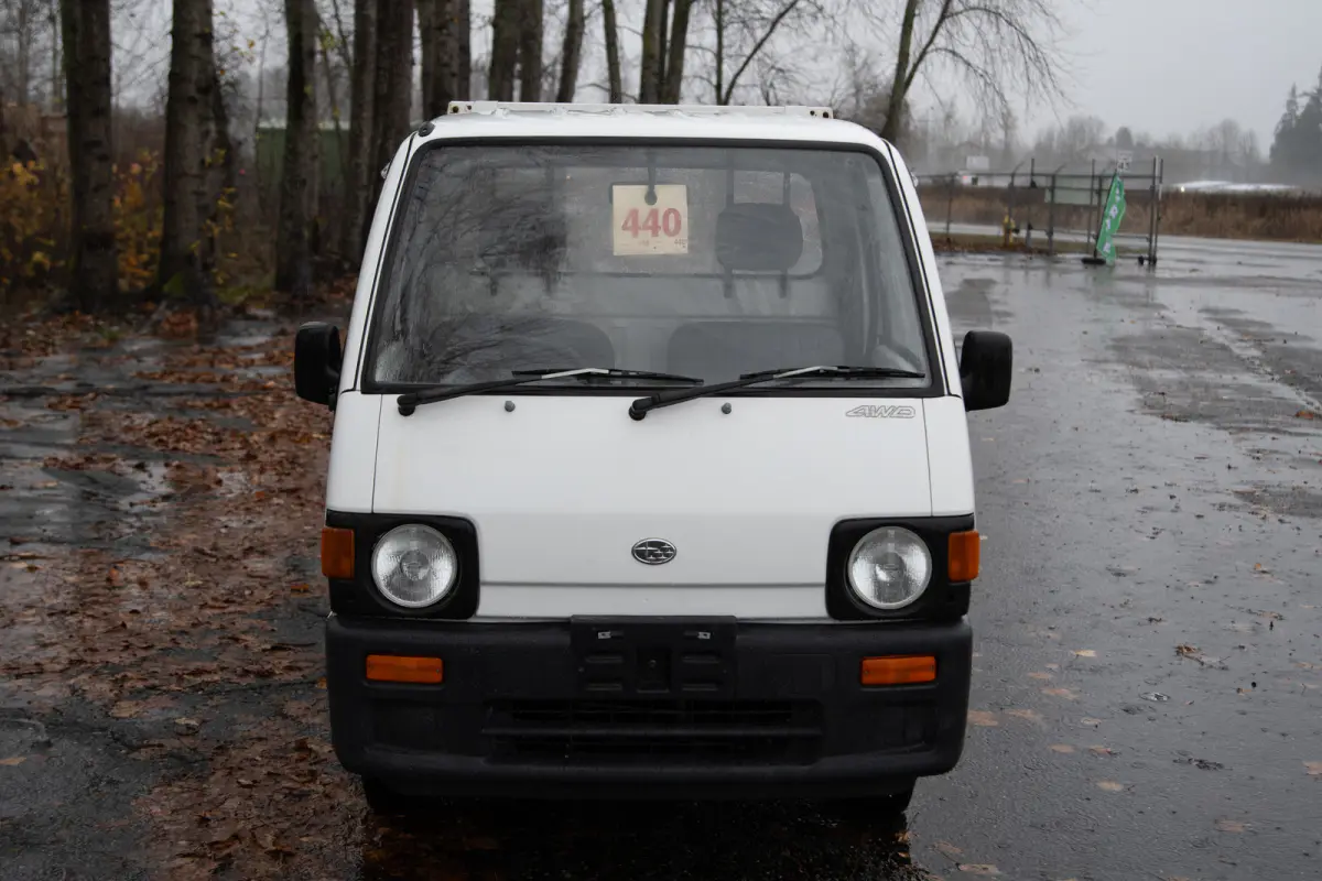 1991 Subaru Sambar, a black Kei Truck, for sale at The Import Guys in Ferndale, WA (photo 2 of 12)