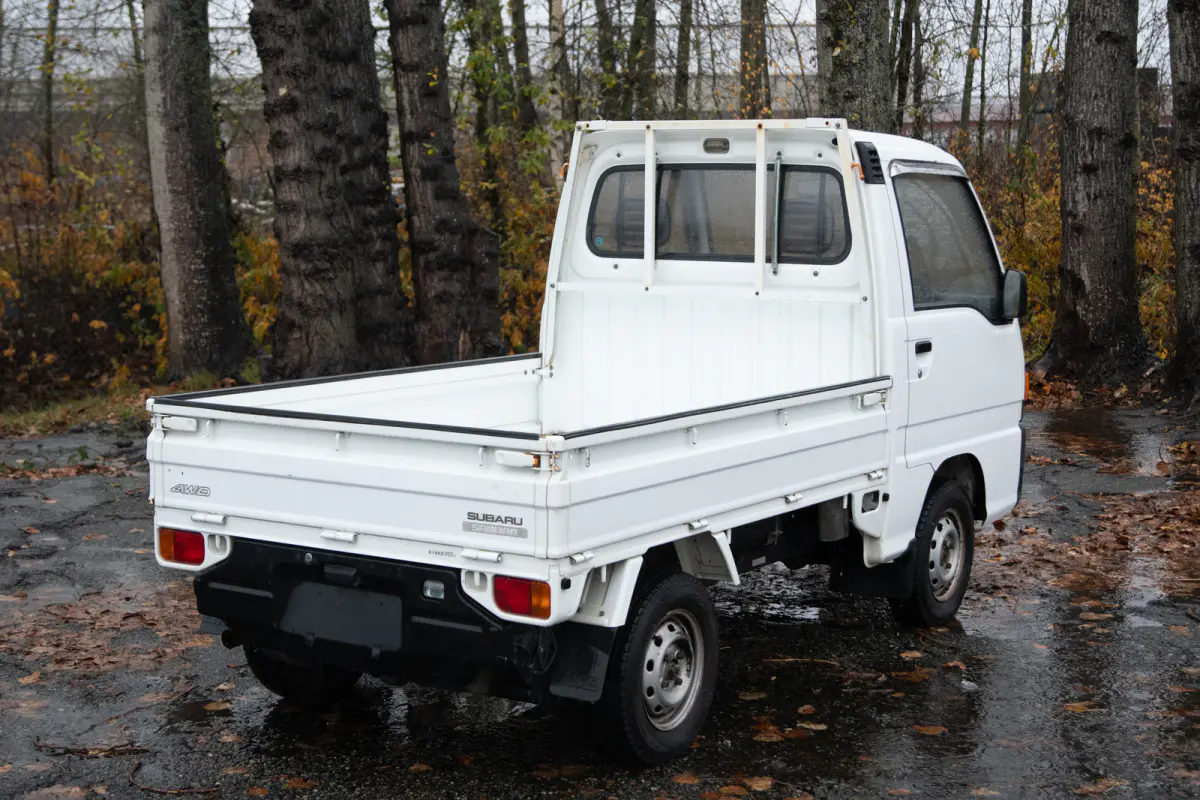 1991 Subaru Sambar, a black Kei Truck, for sale at The Import Guys in Ferndale, WA (photo 6 of 12)