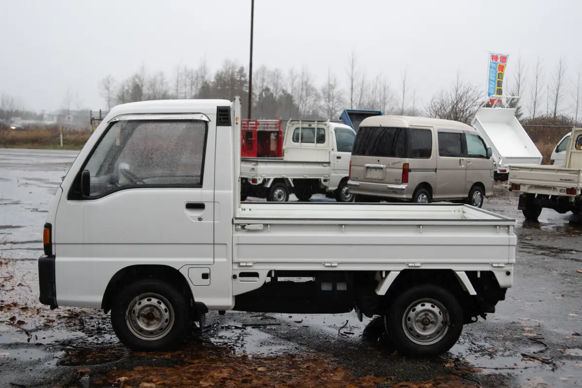 1991 Subaru Sambar, a black Kei Truck, for sale at The Import Guys in Ferndale, WA (photo 7 of 12)