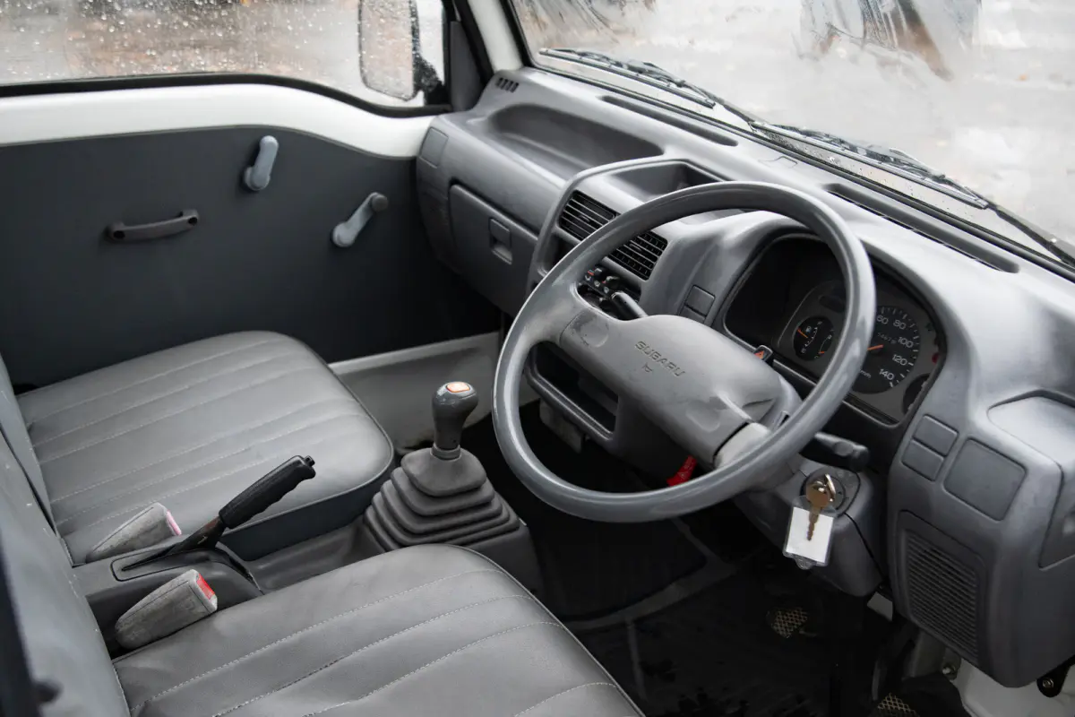 1991 Subaru Sambar, a black Kei Truck, for sale at The Import Guys in Ferndale, WA (photo 9 of 12)