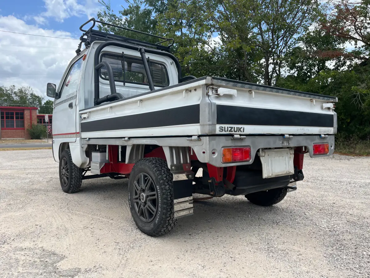 1991 Suzuki Carry, 4WD, a Kei Truck, for sale at Sunshine Imports in Austin, TX (photo 3 of 13)