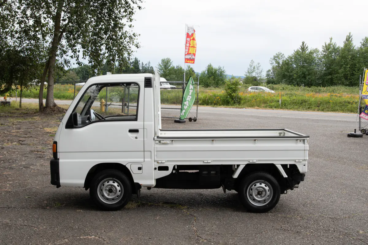 1992 Subaru Sambar 2Hi-4Hi, EL Gear, a gray Kei Truck, for sale at The Import Guys in Ferndale, WA (photo 8 of 14)