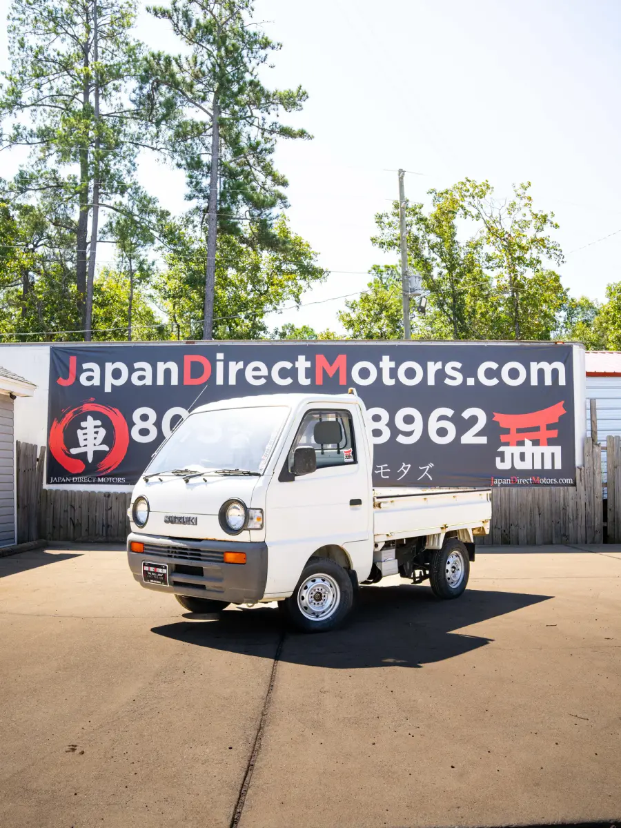 1992 Suzuki Carry, a white Kei Truck, for sale at Japan Direct Motors in Irmo, SC (photo 1 of 13)