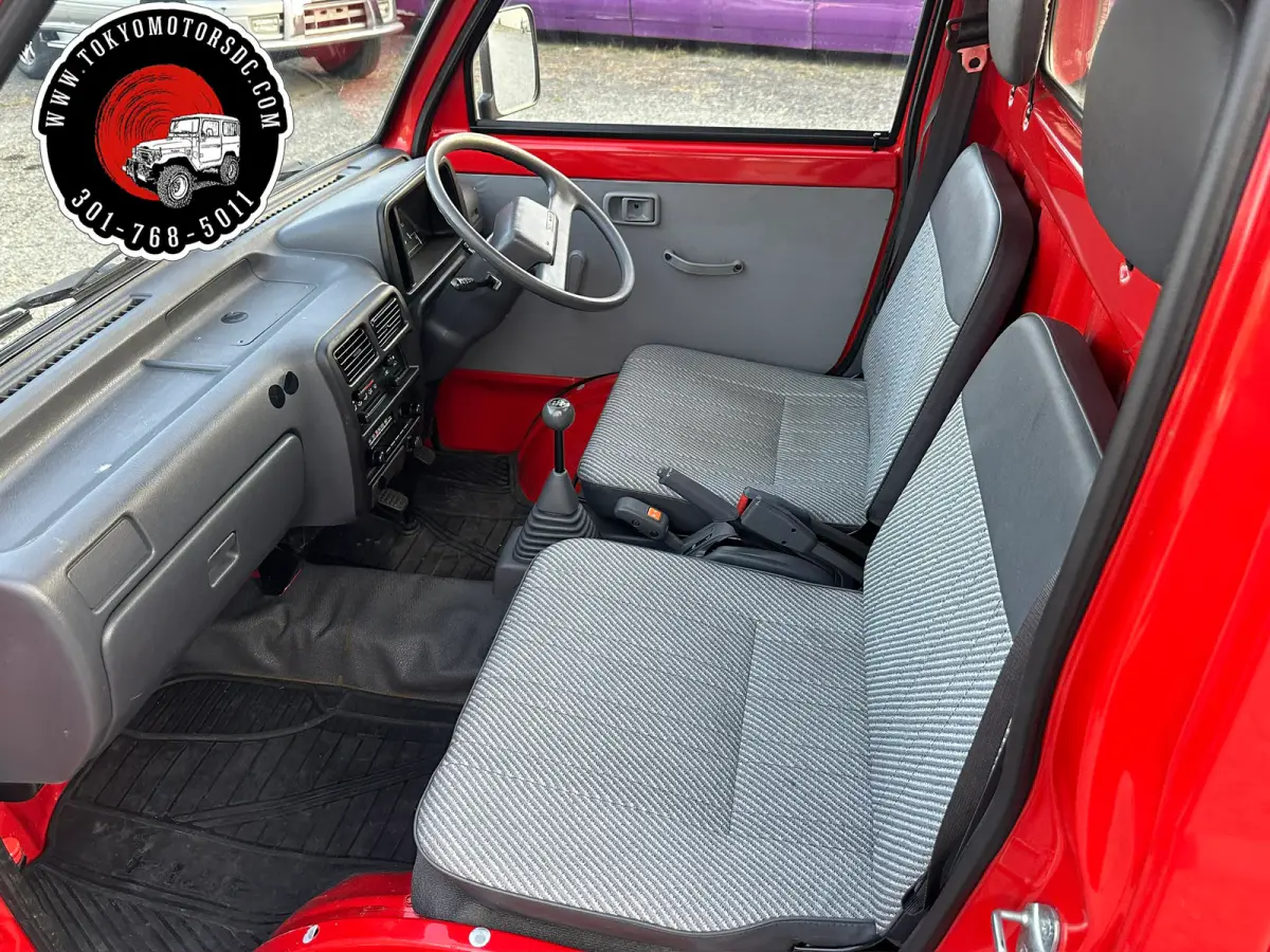 1993 Daihatsu Hijet Fire Truck 4WD, a Kei Truck, for sale at Tokyo Motors DC in Boyds, MD (photo 10 of 10)