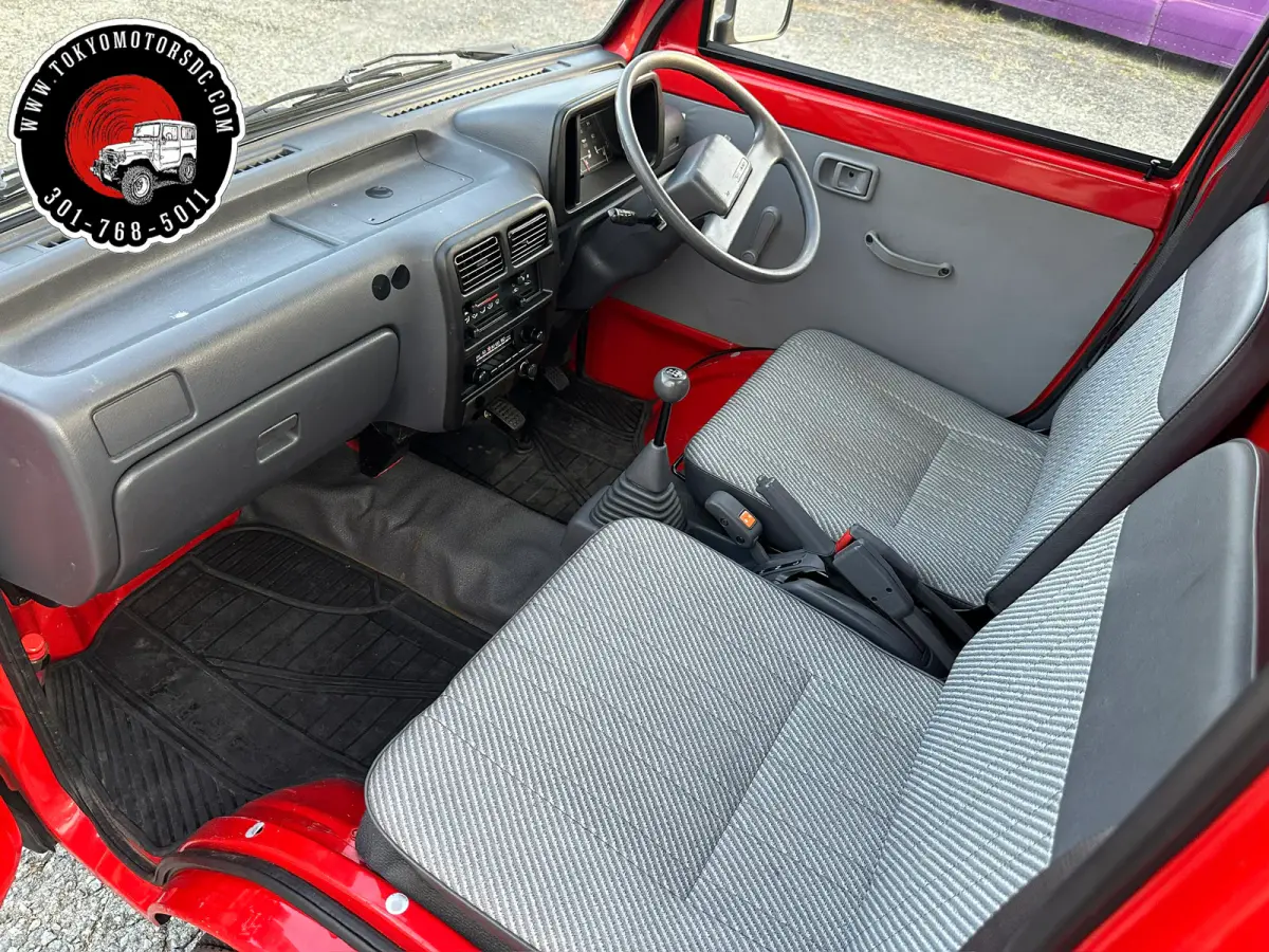 1993 Daihatsu Hijet Fire Truck 4WD, a Kei Truck, for sale at Tokyo Motors DC in Boyds, MD (photo 9 of 10)