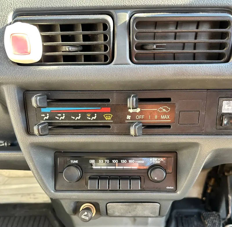 1993 Honda Acty Dump 4WD, a white Kei Truck, for sale at Mayberry Mini Trucks in Mount Airy, NC (photo 14 of 18)