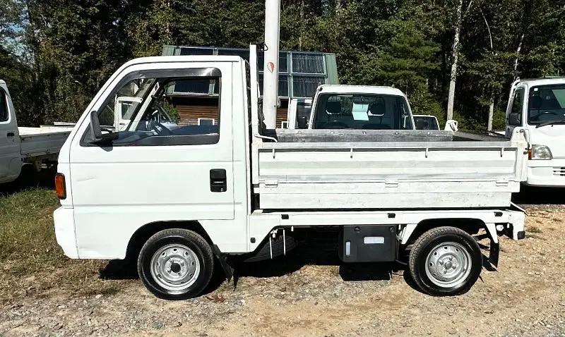 1993 Honda Acty Dump 4WD, a white Kei Truck, for sale at Mayberry Mini Trucks in Mount Airy, NC (photo 6 of 18)