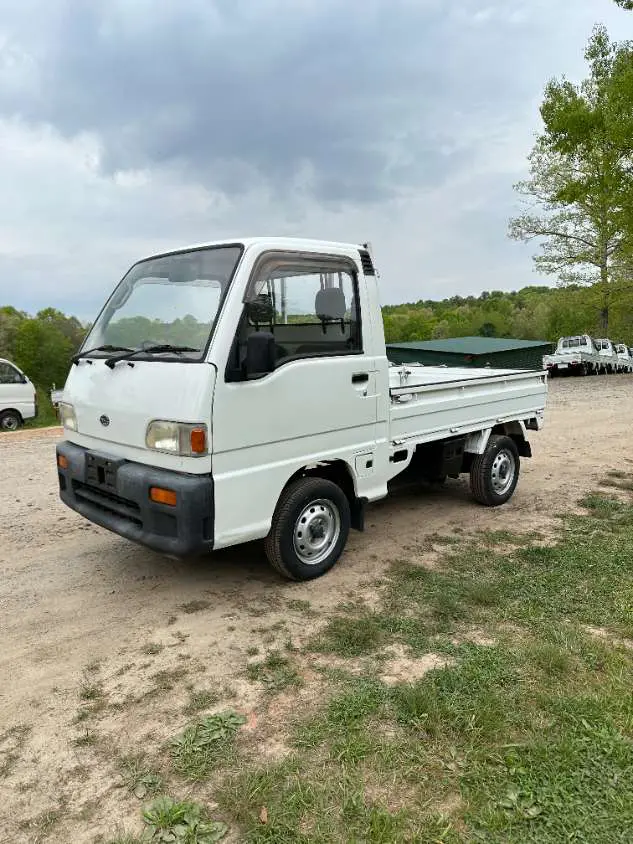1993 Subaru Sambar 4WD, a white Kei Truck, for sale at Mayberry Mini Trucks in Mount Airy, NC (photo 1 of 20)