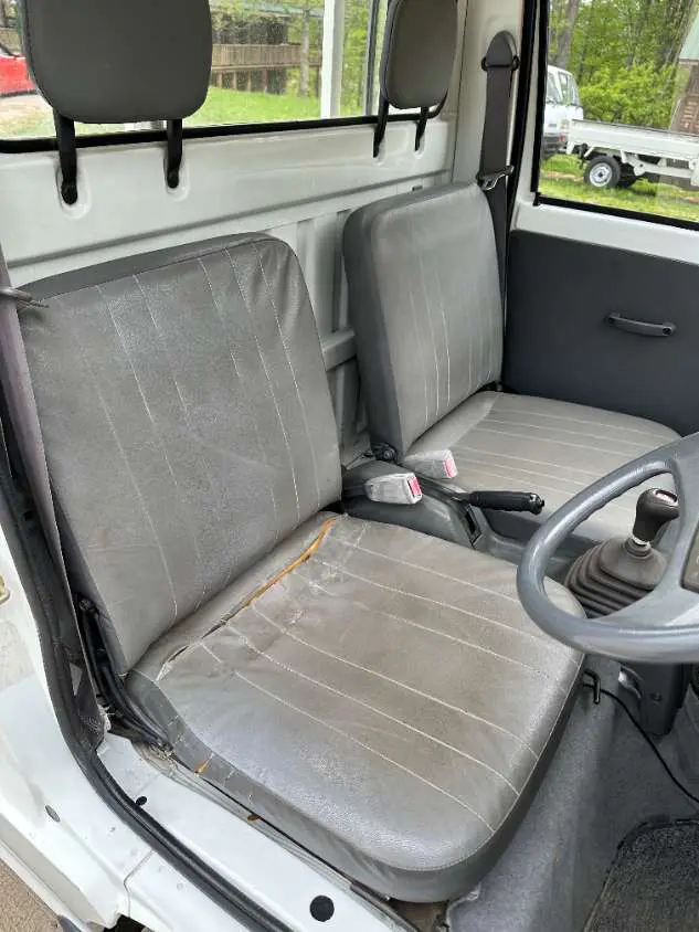 1993 Subaru Sambar 4WD, a white Kei Truck, for sale at Mayberry Mini Trucks in Mount Airy, NC (photo 14 of 20)