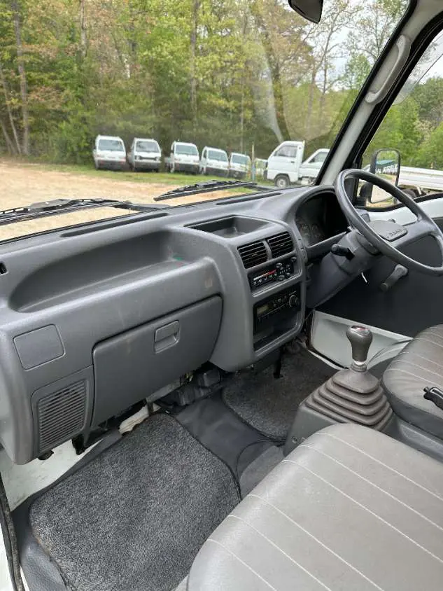 1993 Subaru Sambar 4WD, a white Kei Truck, for sale at Mayberry Mini Trucks in Mount Airy, NC (photo 16 of 20)