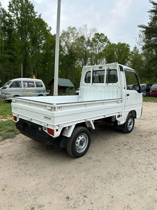 1993 Subaru Sambar 4WD, a white Kei Truck, for sale at Mayberry Mini Trucks in Mount Airy, NC (photo 6 of 20)