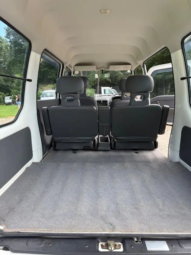 1993 Subaru Sambar Dias, a white Kei Van, for sale at Mayberry Mini Trucks in Mount Airy, NC (photo 14 of 17)
