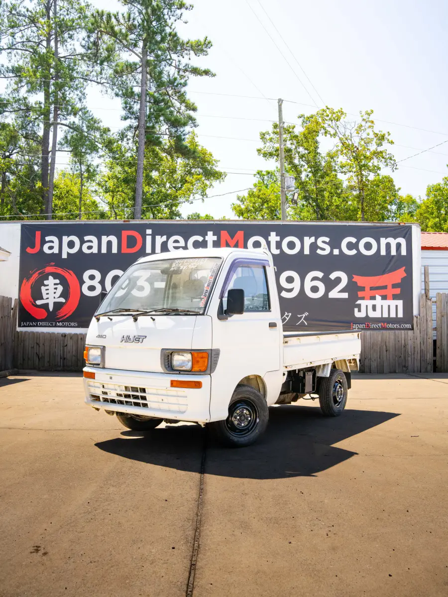 1994 Daihatsu Hijet 24k Miles, a white Kei Truck, for sale at Japan Direct Motors in Irmo, SC (photo 1 of 13)