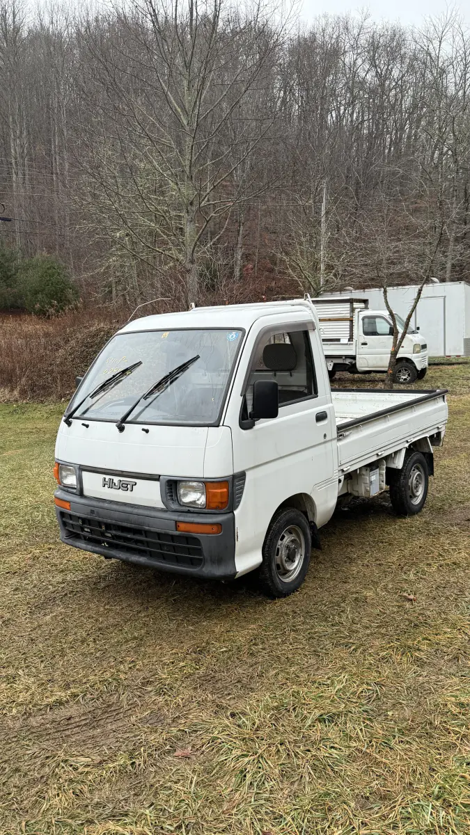 1994 Daihatsu Hijet "Climber" 4x4, a white Kei Truck, for sale at Mars Mini Trucks in Mars Hill, NC (photo 2 of 16)