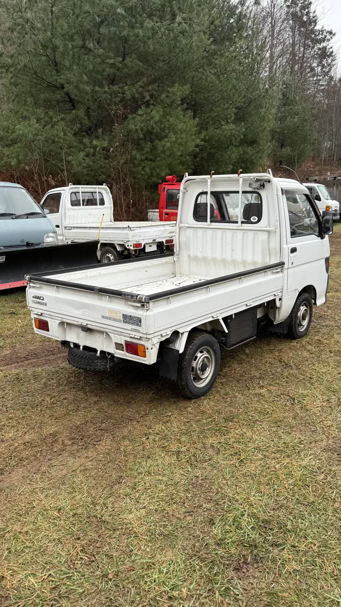 1994 Daihatsu Hijet "Climber" 4x4, a white Kei Truck, for sale at Mars Mini Trucks in Mars Hill, NC (photo 4 of 16)