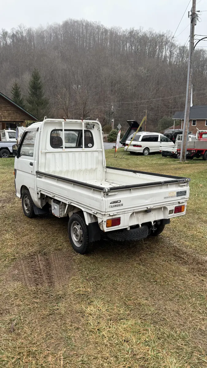 1994 Daihatsu Hijet "Climber" 4x4, a white Kei Truck, for sale at Mars Mini Trucks in Mars Hill, NC (photo 5 of 16)