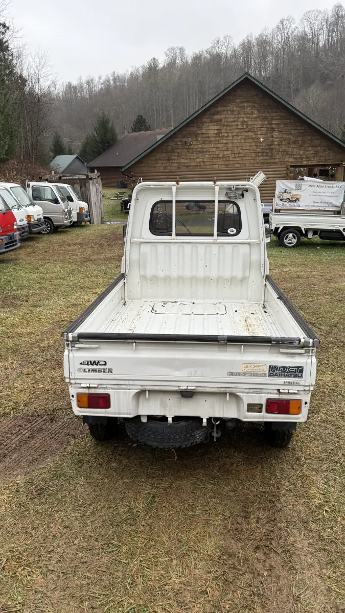 1994 Daihatsu Hijet "Climber" 4x4, a white Kei Truck, for sale at Mars Mini Trucks in Mars Hill, NC (photo 6 of 16)