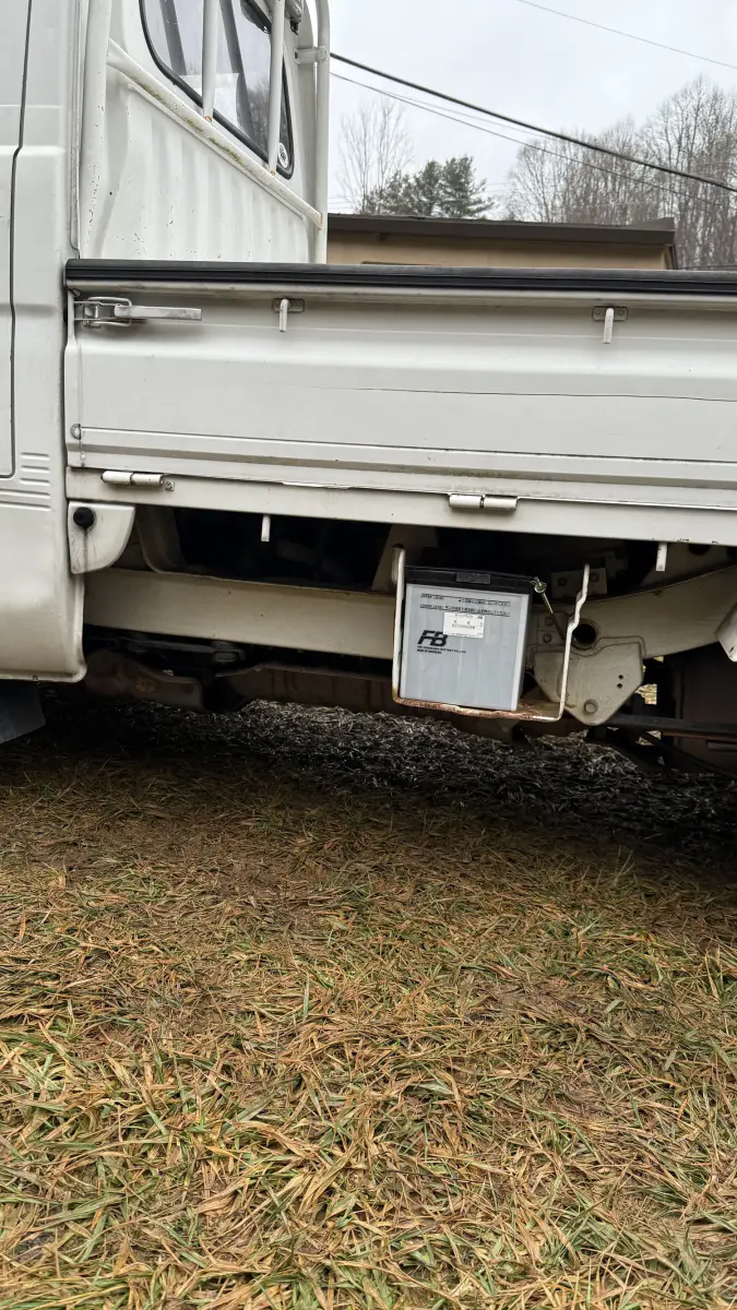 1994 Daihatsu Hijet "Climber" 4x4, a white Kei Truck, for sale at Mars Mini Trucks in Mars Hill, NC (photo 9 of 16)