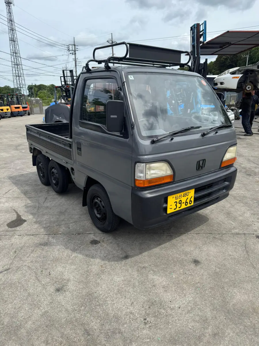 1994 Honda Acty 4x4, a gray Kei Truck, for sale at Skyline Kei Trucks in Houston, TX (photo 1 of 11)
