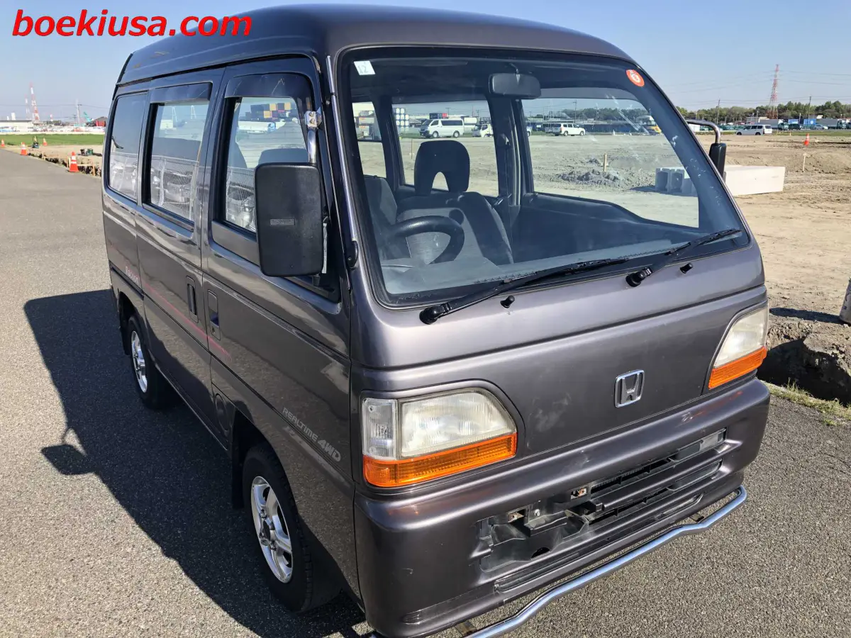 1994 Honda Street Van 4x4, a gun metallic Kei Van, for sale at Boeki USA in Paterson, NJ (photo 1 of 20)