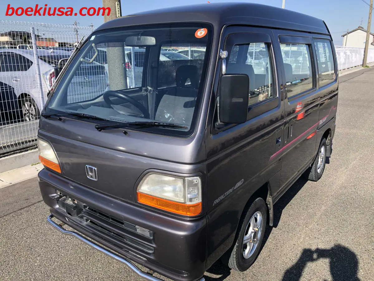 1994 Honda Street Van 4x4, a gun metallic Kei Van, for sale at Boeki USA in Paterson, NJ (photo 2 of 20)