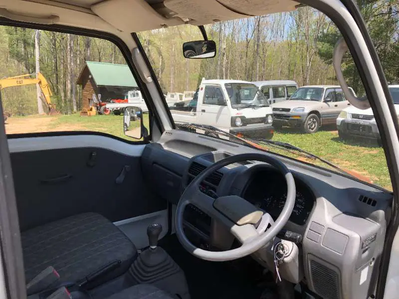 1994 Subaru Sambar 4WD, a white Kei Truck, for sale at Mayberry Mini Trucks in Mount Airy, NC (photo 15 of 20)