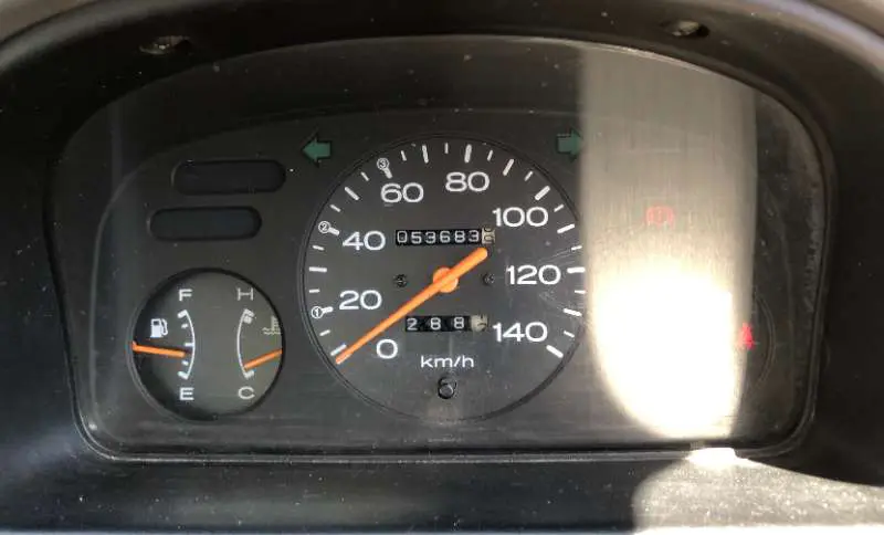 1994 Subaru Sambar 4WD, a white Kei Truck, for sale at Mayberry Mini Trucks in Mount Airy, NC (photo 19 of 20)