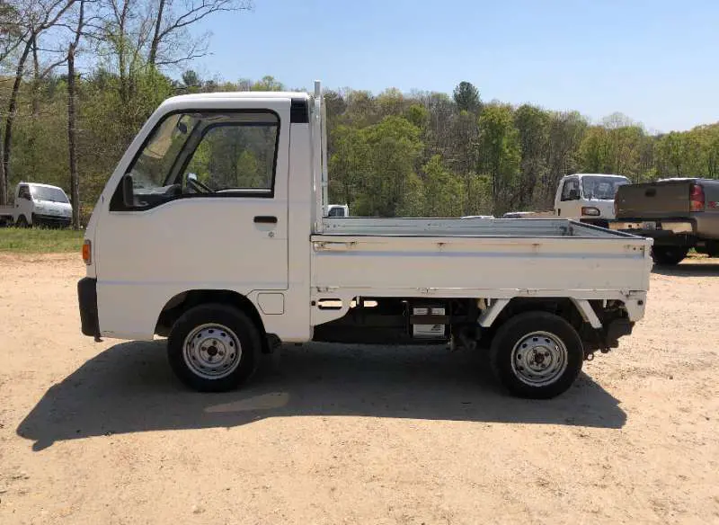 1994 Subaru Sambar 4WD, a white Kei Truck, for sale at Mayberry Mini Trucks in Mount Airy, NC (photo 9 of 20)