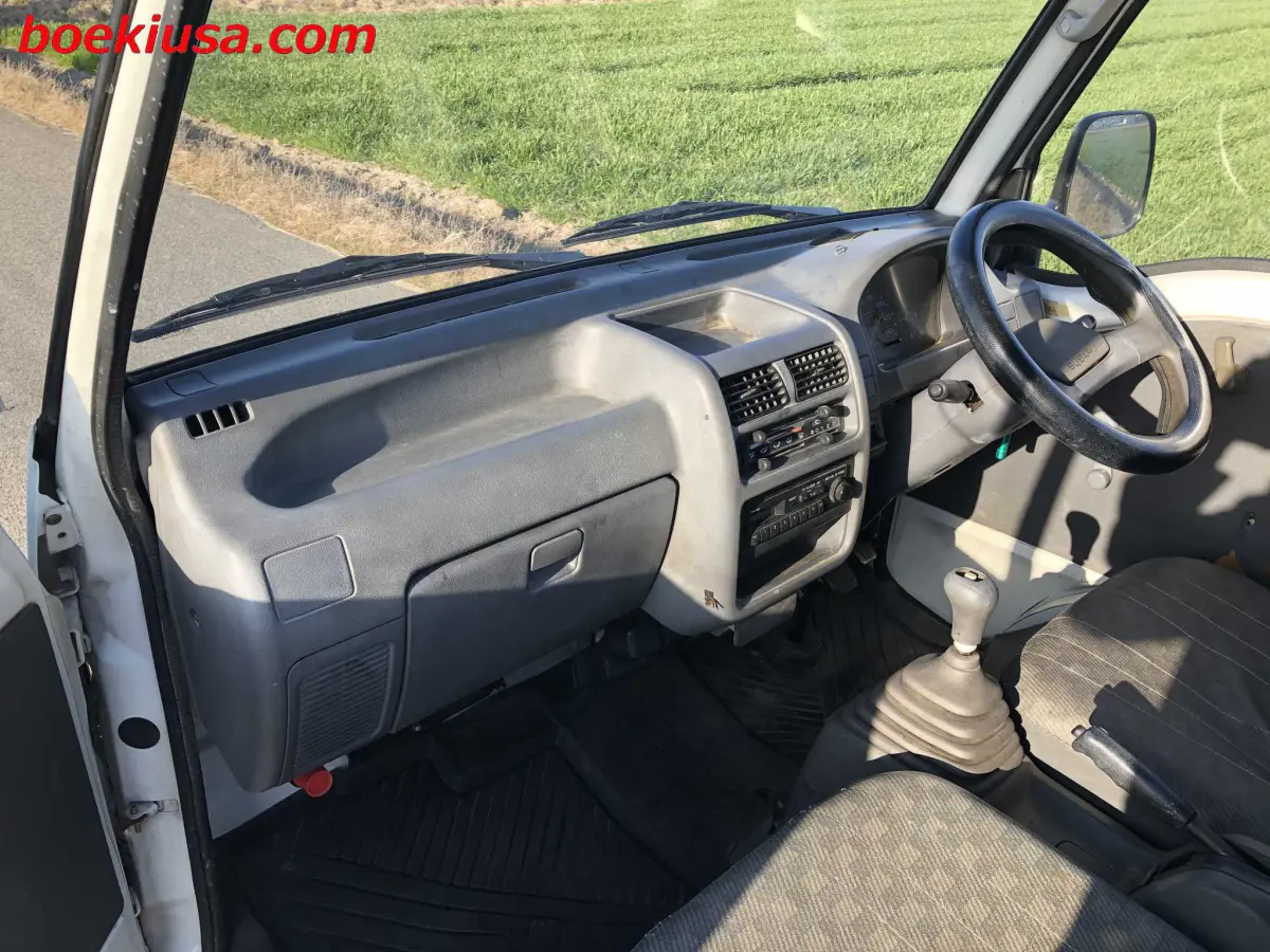 1994 Subaru Sambar 4x4, a white Kei Truck, for sale at Boeki USA in Paterson, NJ (photo 9 of 20)