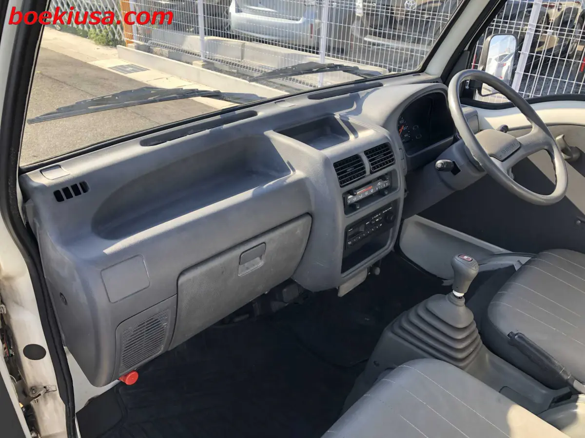 1994 Subaru Sambar 4x4, a white Kei Truck, for sale at Boeki USA in Paterson, NJ (photo 9 of 20)