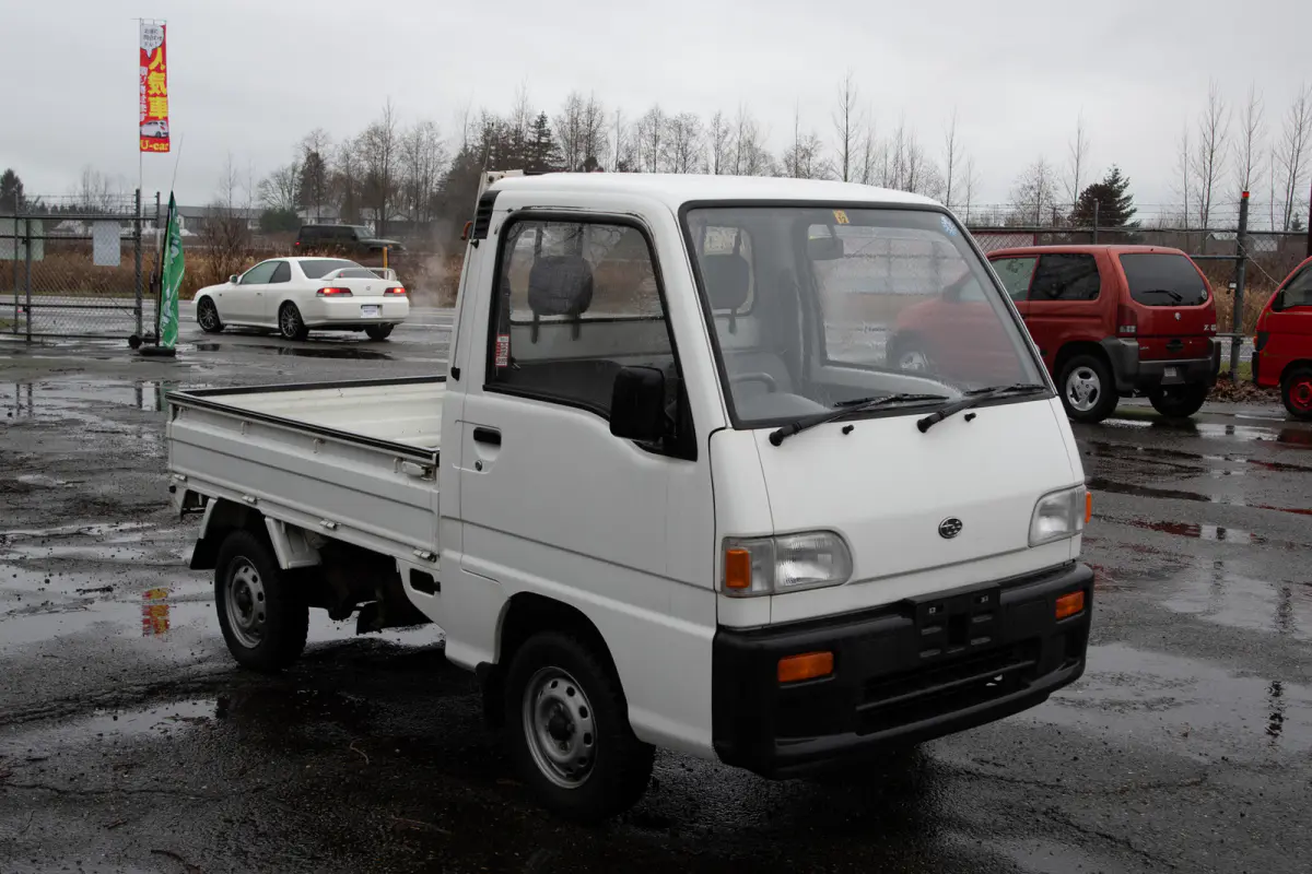 1994 Subaru Sambar, a black Kei Truck, for sale at The Import Guys in Ferndale, WA (photo 3 of 10)