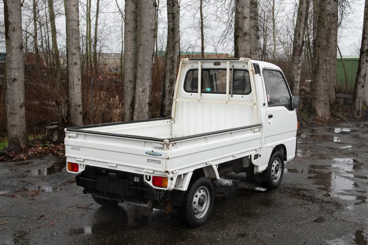 1994 Subaru Sambar, a black Kei Truck, for sale at The Import Guys in Ferndale, WA (photo 5 of 10)