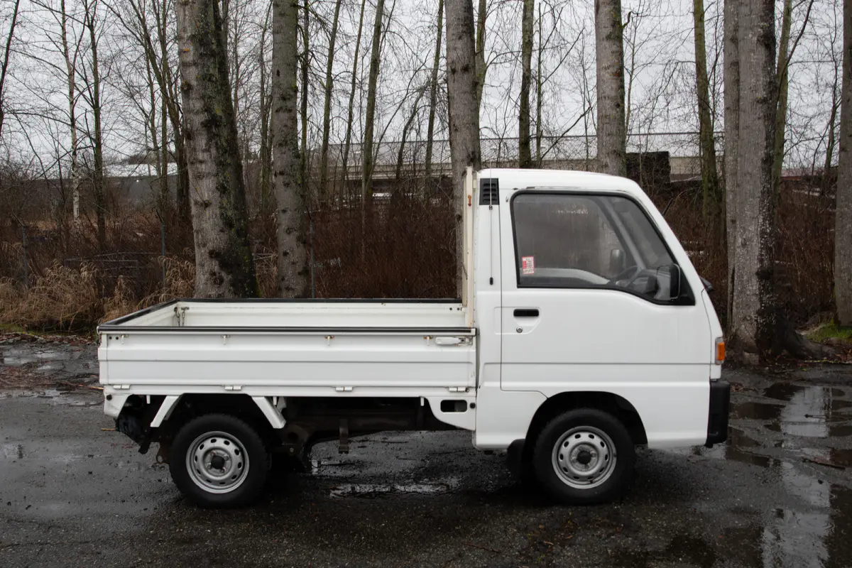 1994 Subaru Sambar, a black Kei Truck, for sale at The Import Guys in Ferndale, WA (photo 6 of 10)