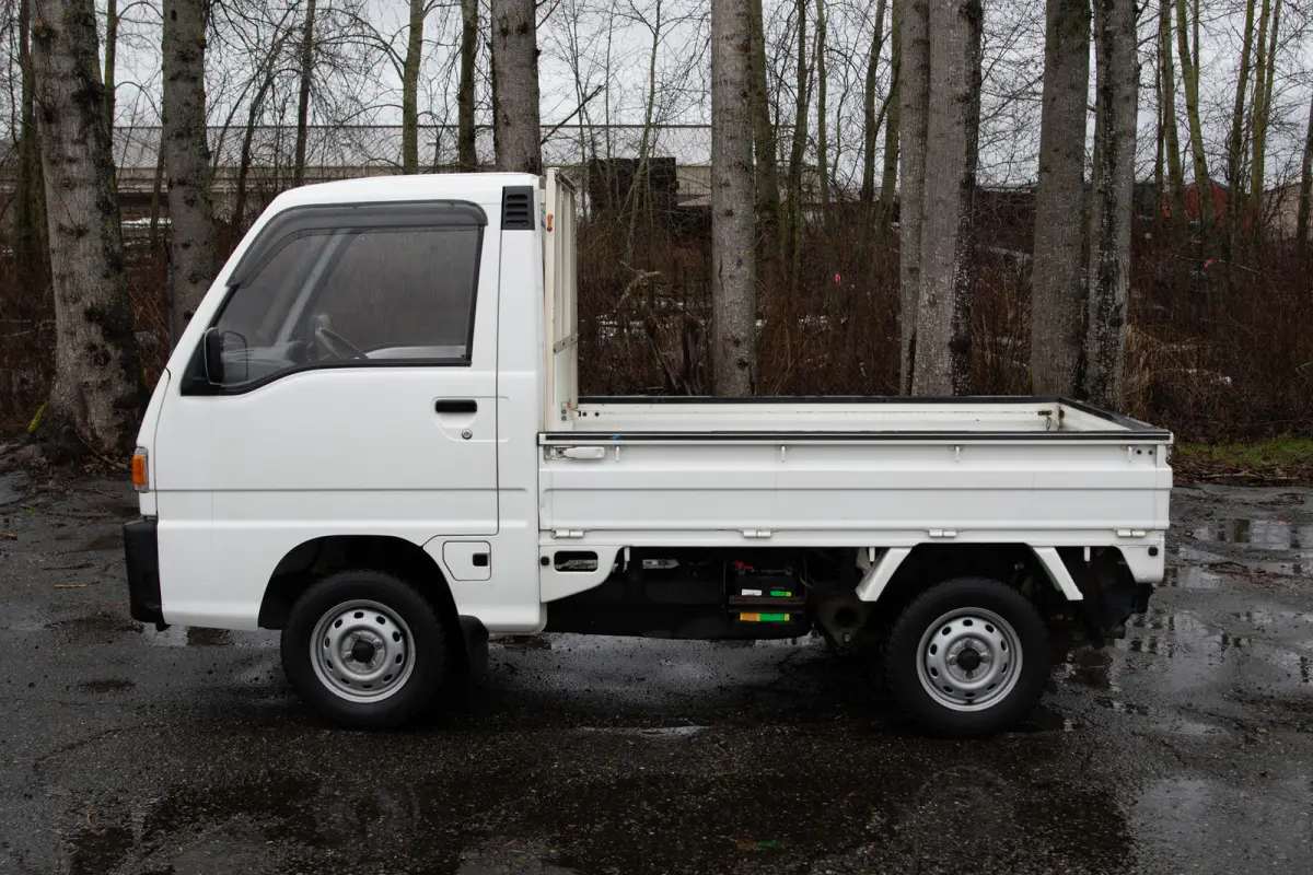 1994 Subaru Sambar, a black Kei Truck, for sale at The Import Guys in Ferndale, WA (photo 7 of 10)