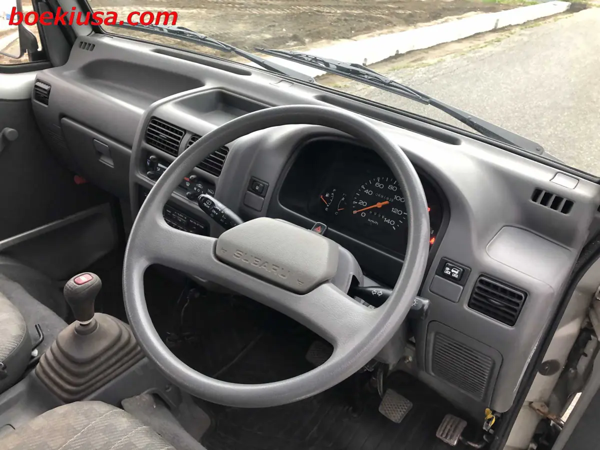 1994 Subaru Sambar Van 4x4, a silver Kei Van, for sale at Boeki USA in Paterson, NJ (photo 14 of 20)