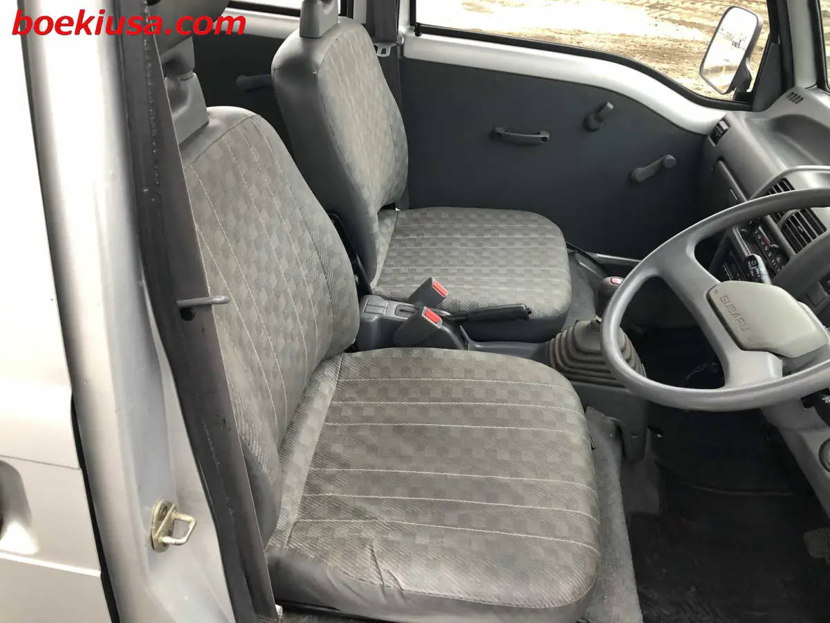 1994 Subaru Sambar Van 4x4, a silver Kei Van, for sale at Boeki USA in Paterson, NJ (photo 15 of 20)