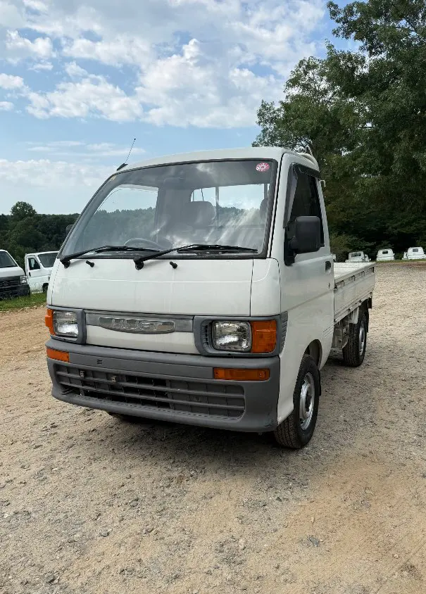 1995 Daihatsu Hijet 4WD, a white Kei Truck, for sale at Mayberry Mini Trucks in Mount Airy, NC (photo 1 of 18)