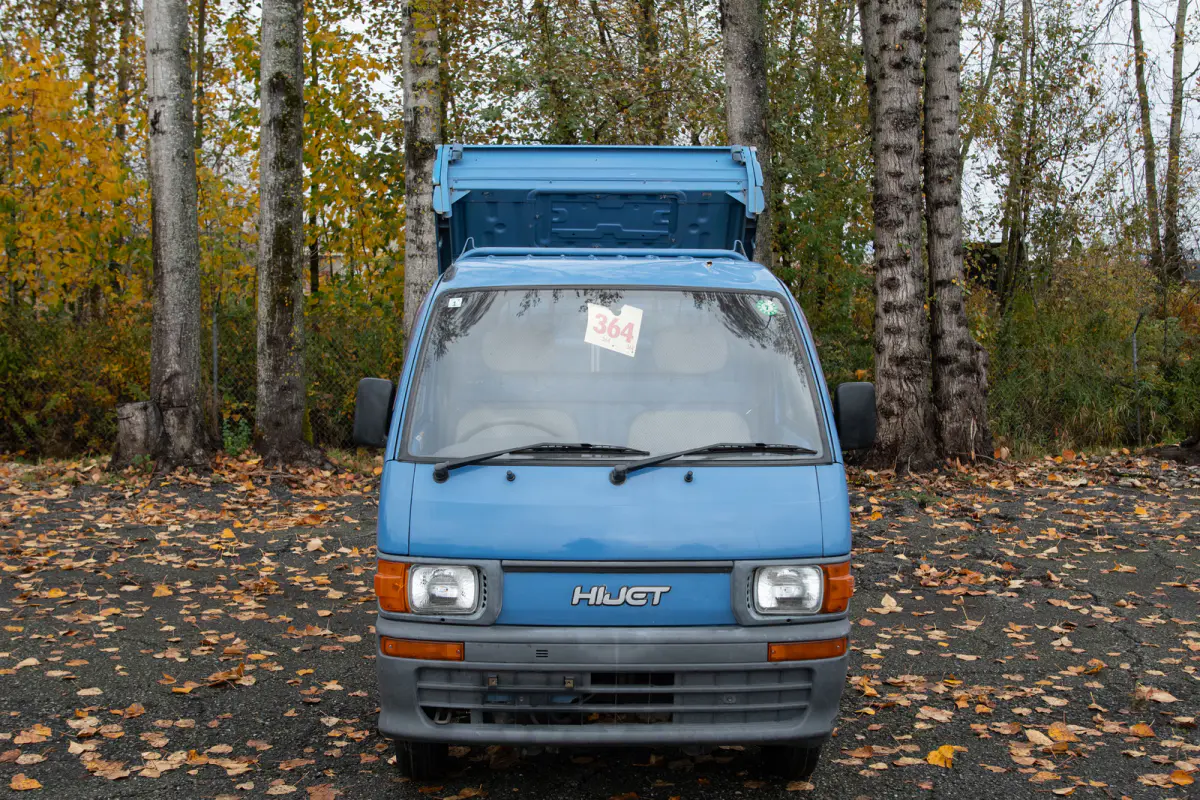 1995 Daihatsu Hijet Climber Dump, a Kei Truck, for sale at The Import Guys in Ferndale, WA (photo 2 of 12)