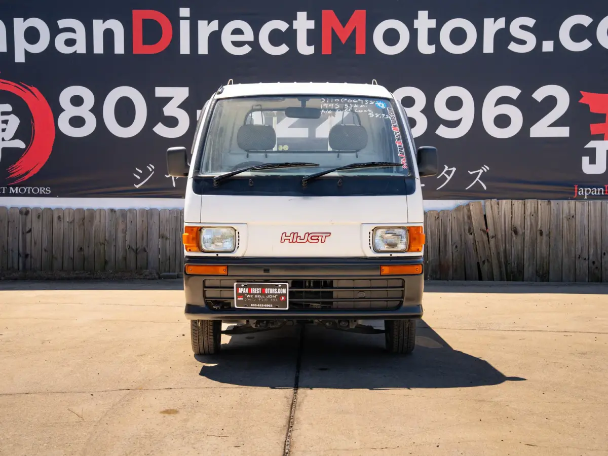 1995 Daihatsu Hijet With Diff Lock, a white Kei Truck, for sale at Japan Direct Motors in Irmo, SC (photo 4 of 13)