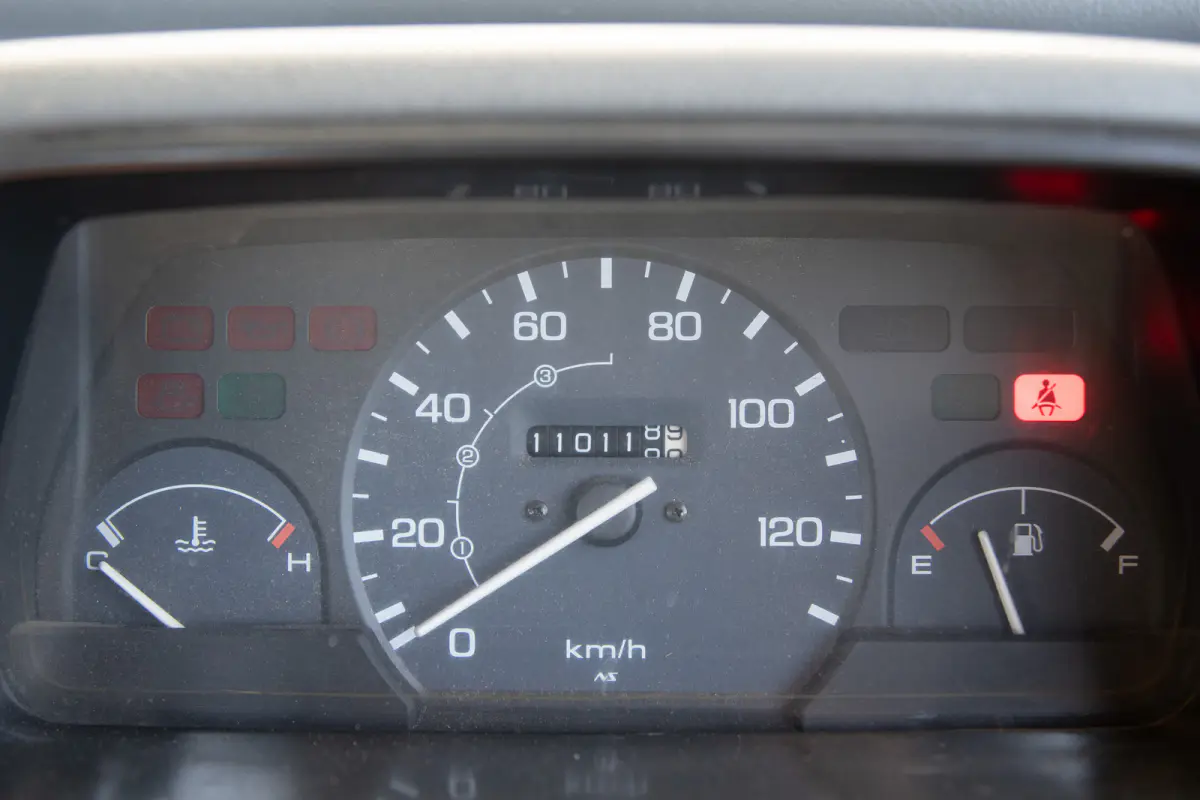 1995 Honda Acty Super Delux, a gray Kei Truck, for sale at The Import Guys in Ferndale, WA (photo 13 of 14)