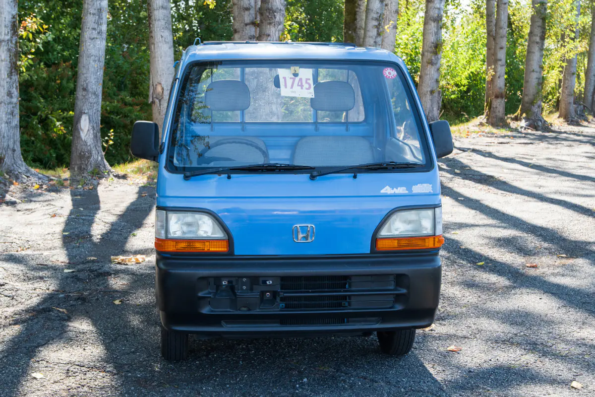 1995 Honda Acty Super Delux, a gray Kei Truck, for sale at The Import Guys in Ferndale, WA (photo 2 of 14)