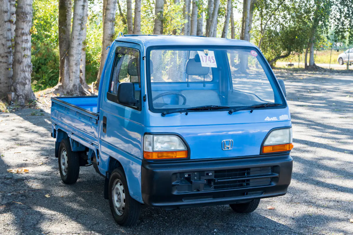 1995 Honda Acty Super Delux, a gray Kei Truck, for sale at The Import Guys in Ferndale, WA (photo 3 of 14)