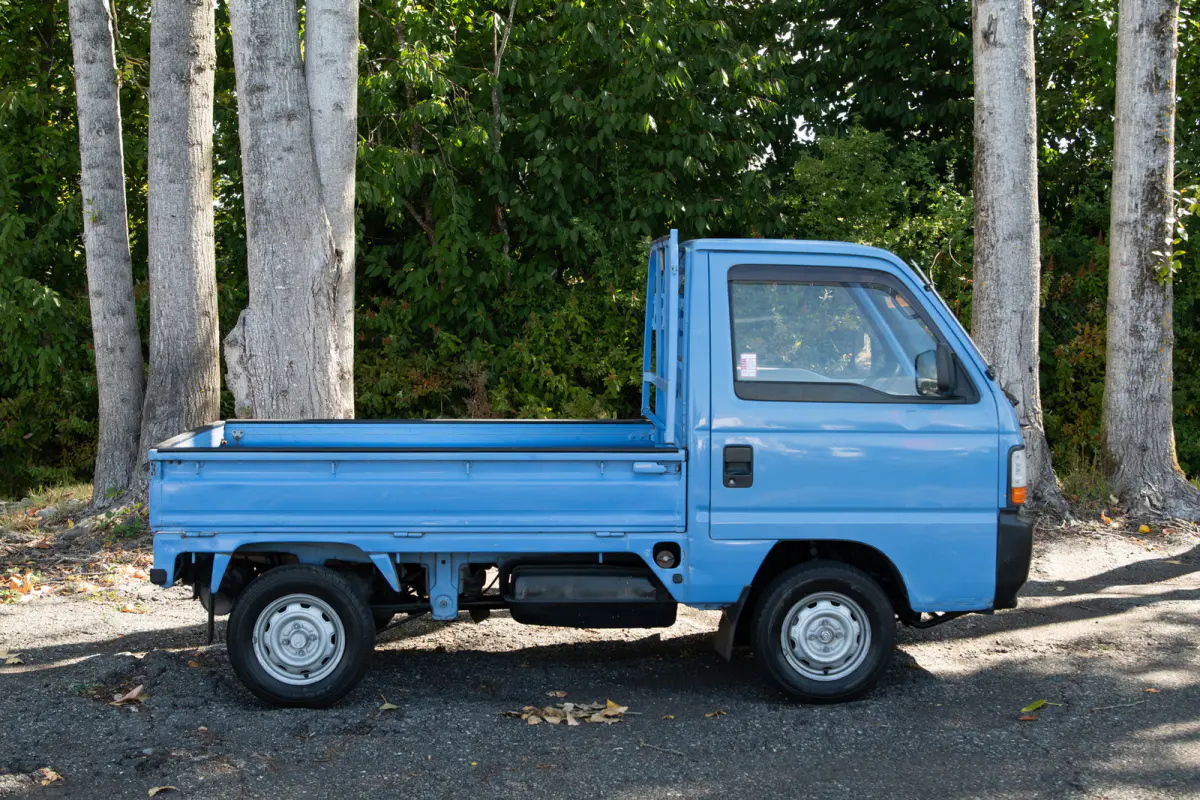 1995 Honda Acty Super Delux, a gray Kei Truck, for sale at The Import Guys in Ferndale, WA (photo 8 of 14)