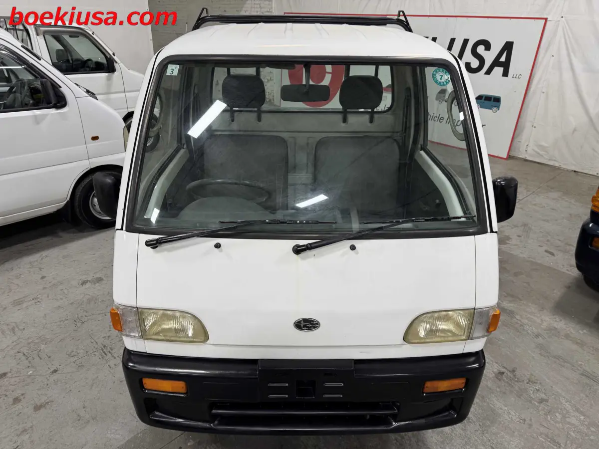 1995 Subaru Sambar 4x4, a white Kei Truck, for sale at Boeki USA in Paterson, NJ (photo 19 of 20)