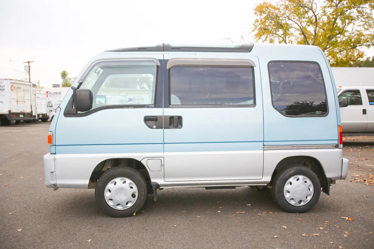 1995 Subaru Sambar Van, a Kei Van, for sale at Street Legal Mini Trucks in Philadelphia, PA (photo 12 of 16)