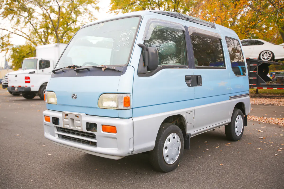1995 Subaru Sambar Van, a Kei Van, for sale at Street Legal Mini Trucks in Philadelphia, PA (photo 2 of 16)