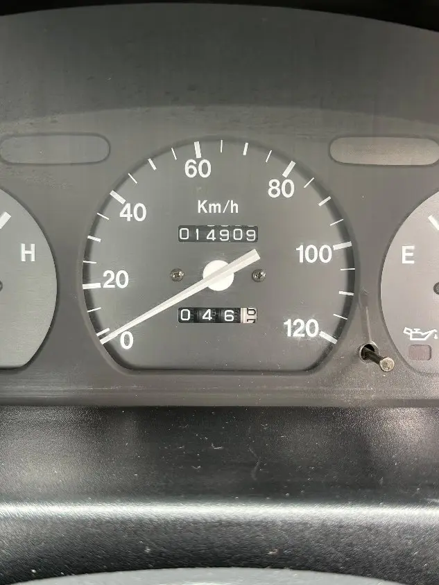 1995 Suzuki Carry 4WD, a white Kei Truck, for sale at Mayberry Mini Trucks in Mount Airy, NC (photo 3 of 20)